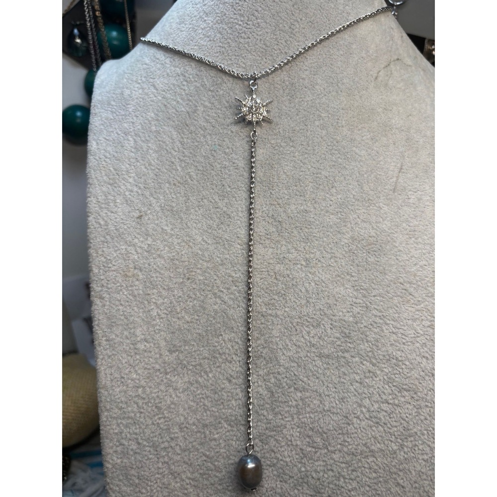 #25. Chelsea NYC Genuine Freshwater Pearl Lariat Y-Necklace